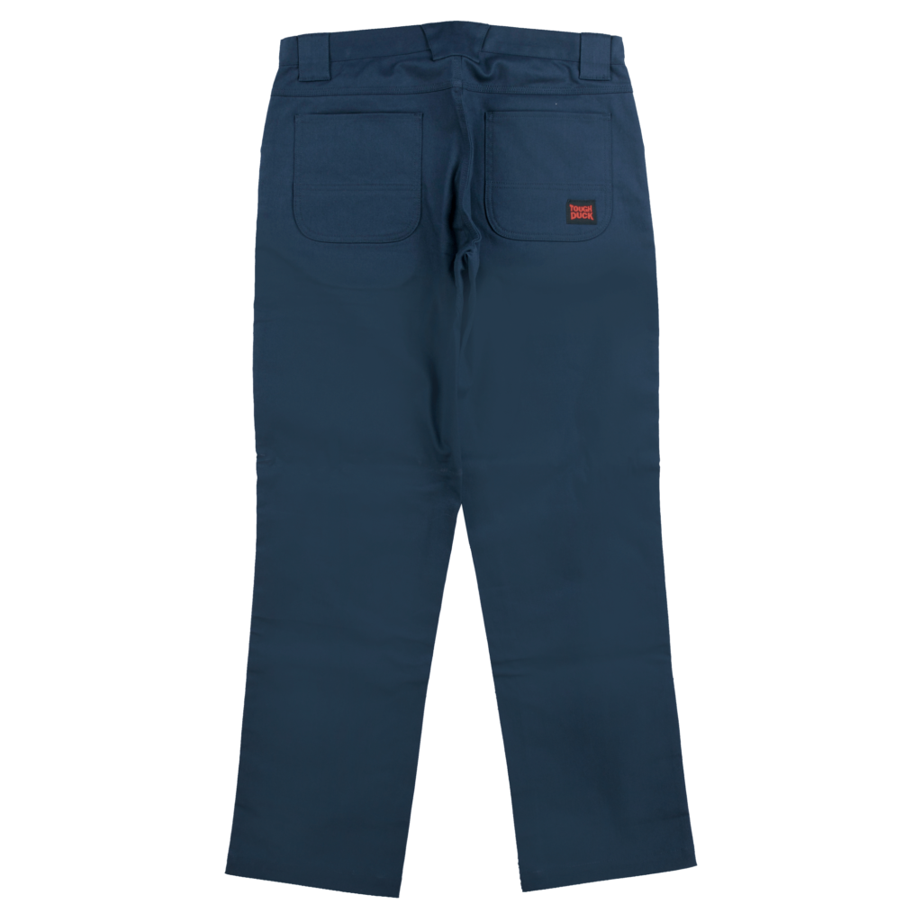 Tough Duck WP09 Expandable Waist Flat Front Flex Twill Work Pants - Durable & Comfortable for Construction, Landscaping & Outdoor Jobs