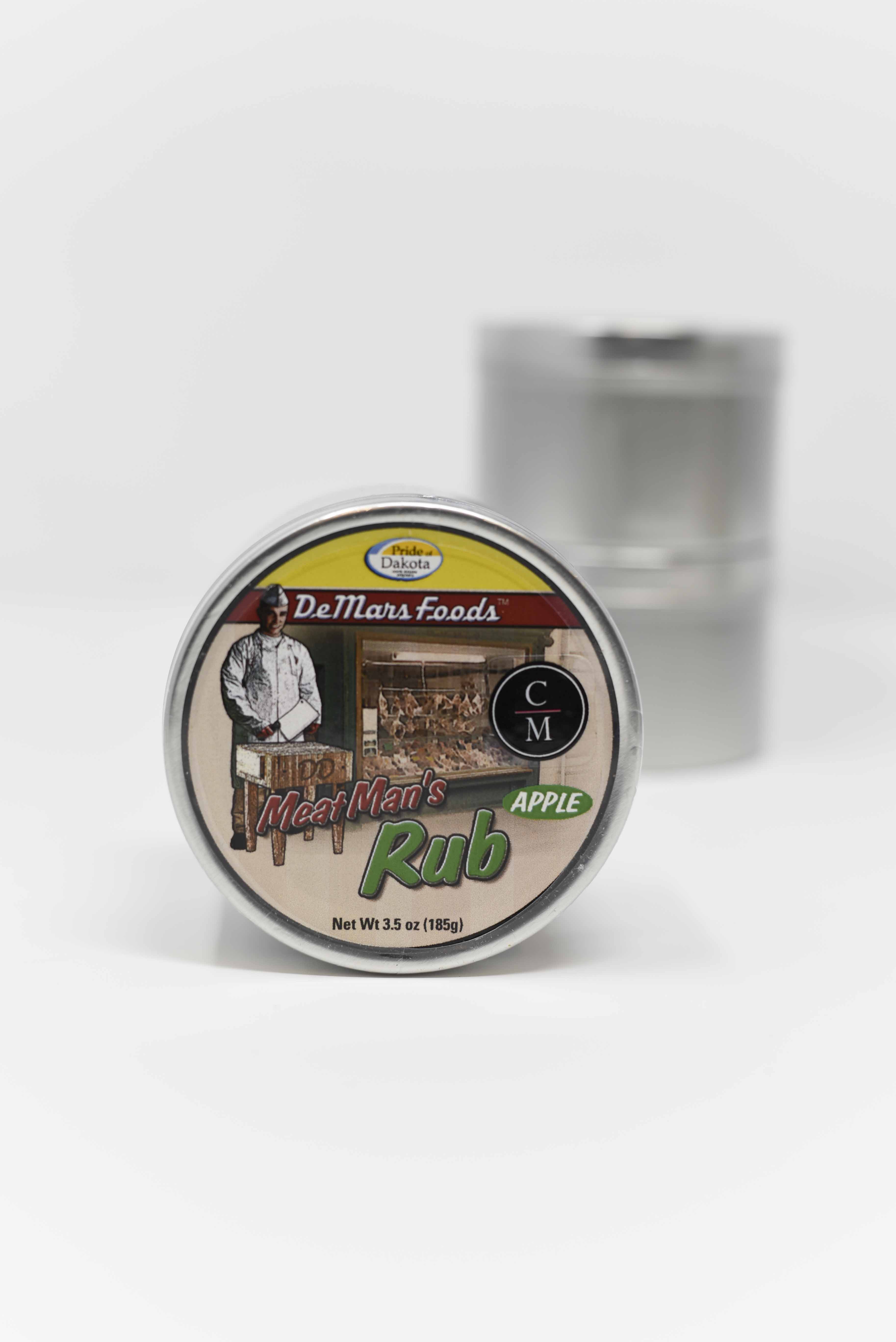 Premium Apple Rib Rub by MeatMan - Sweet & Smoky BBQ Seasoning for Pork Ribs, Chicken, and Beef - Perfect for Grilling, Smoking, and Outdoor Cooking