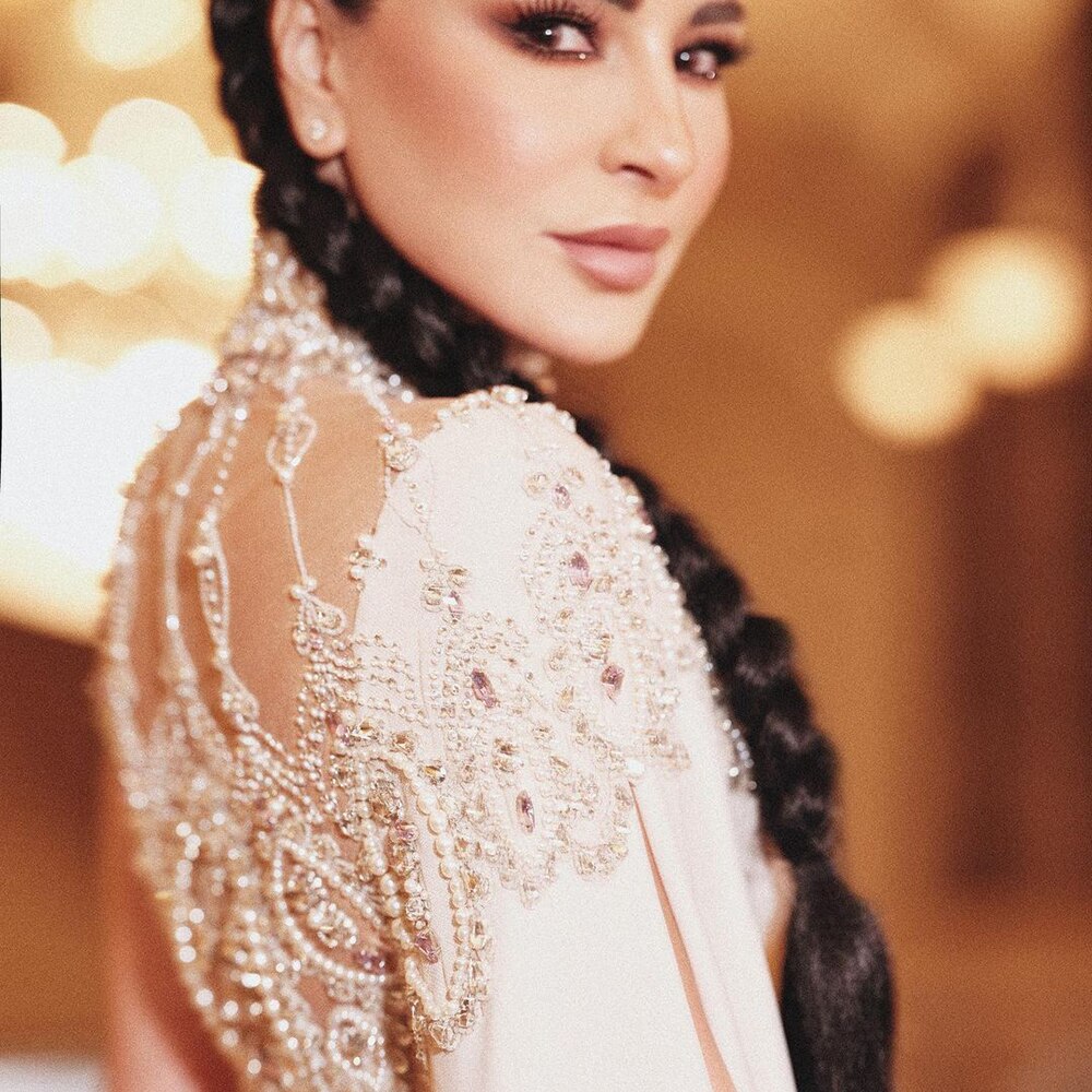 Serene Hill Ivory High Neck Cape Sleeve Mermaid Evening Dress with Beaded Details - Elegant Formal Gown for Women 2025 | Perfect for Weddings, Galas, Prom & Special Occasions