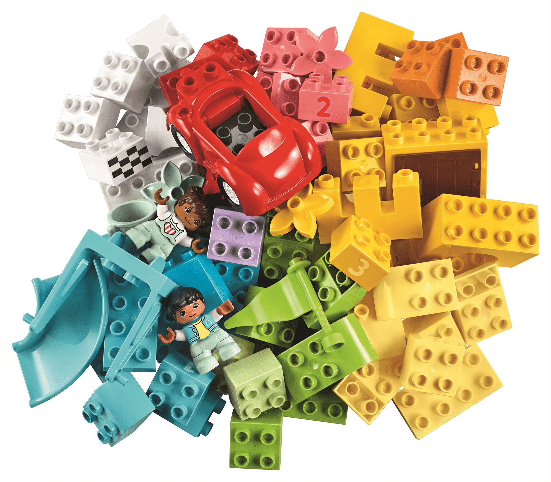 LEGO® DUPLO® Deluxe Brick Box - 10913 Building Blocks Set for Toddlers | Creative Learning Toys for Kids Ages 1.5-5 Years | Perfect for Preschool Education & Family Playtime