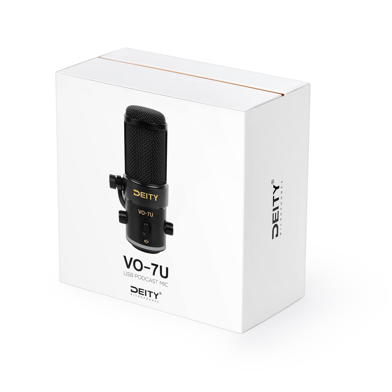 Deity VO-7U USB Dynamic Podcast Microphone with Tripod Kit - Professional Studio Quality Mic for Streaming, Recording & Voice Overs (Black) - Perfect for Podcasters, Gamers & Content Creators