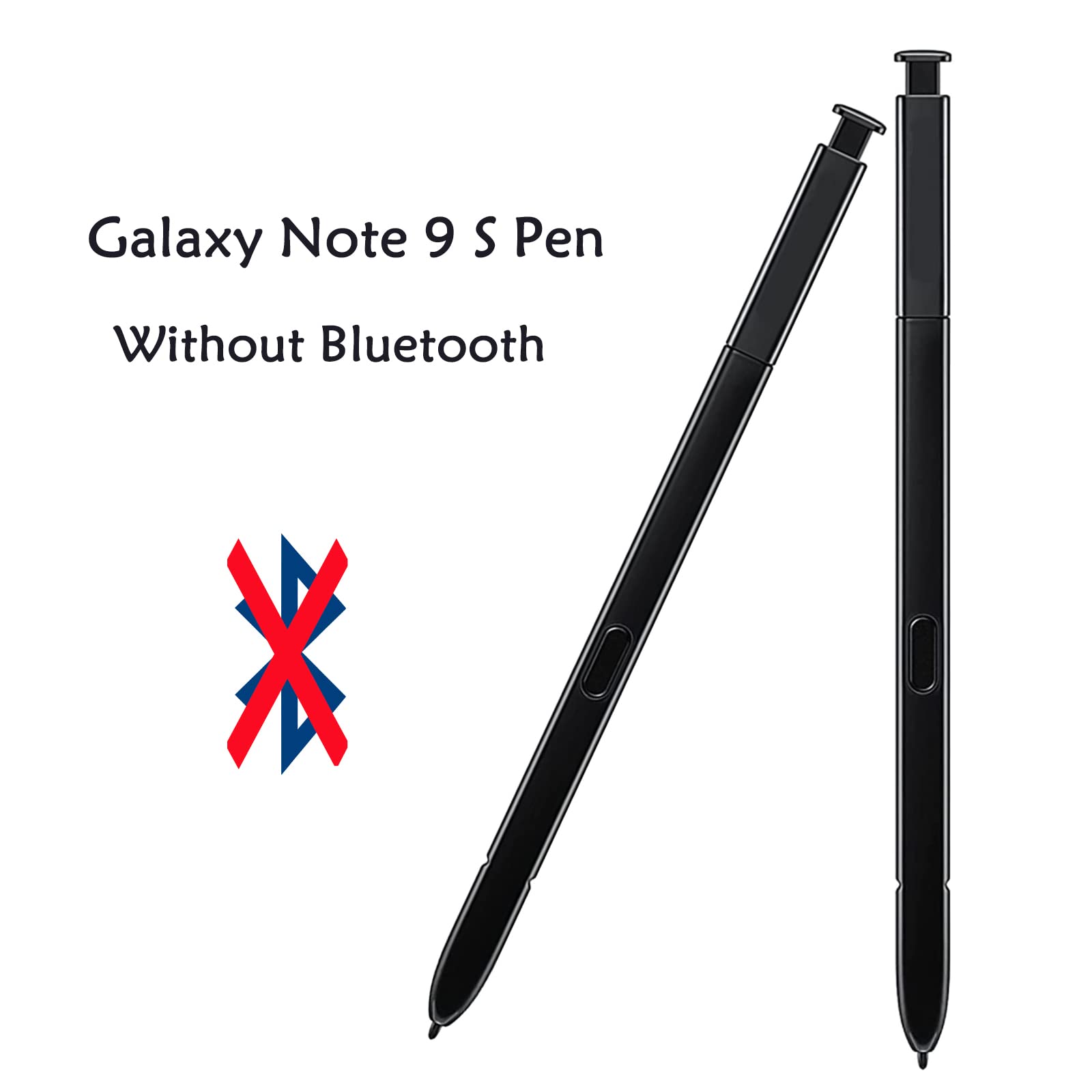 2 Pack Galaxy Note 9 Stylus Pen Replacement - Compatible with Samsung Galaxy Note 9 N960 All Versions (Midnight Black) | Non-Bluetooth S Pen for Precise Writing & Drawing | Perfect for Note-Taking, Sketching & Digital Art