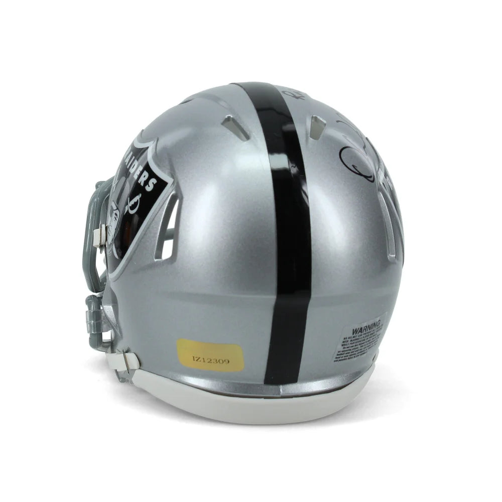 Darren Waller Autographed Las Vegas Raiders Mini Helmet with 