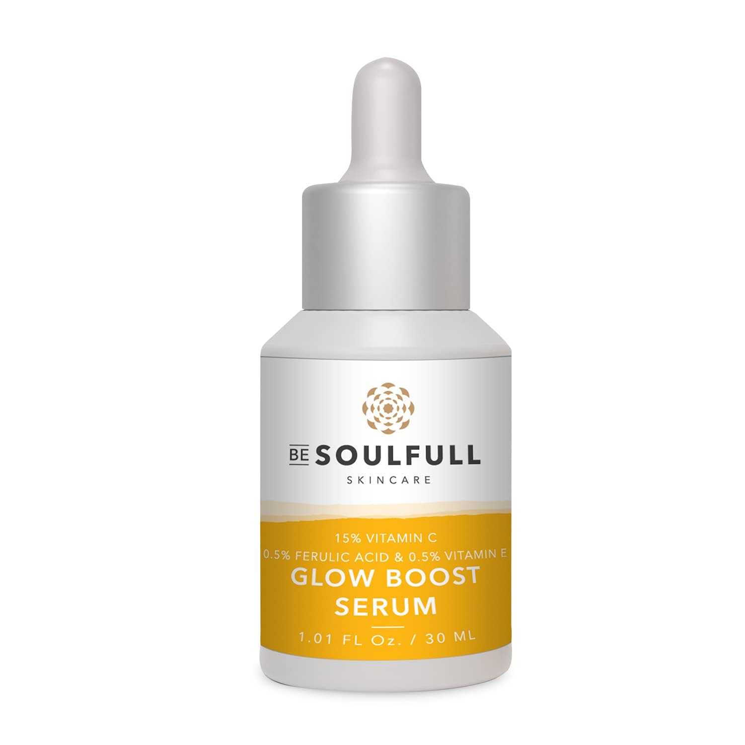 15% Vitamin C Face Serum for Glowing & Soft Skin | Brightening & Hydrating Facial Treatment | Reduce Dark Spots & Wrinkles | 30ml/1 Fl Oz | Perfect for Morning Skincare Routine & Anti-Aging Care