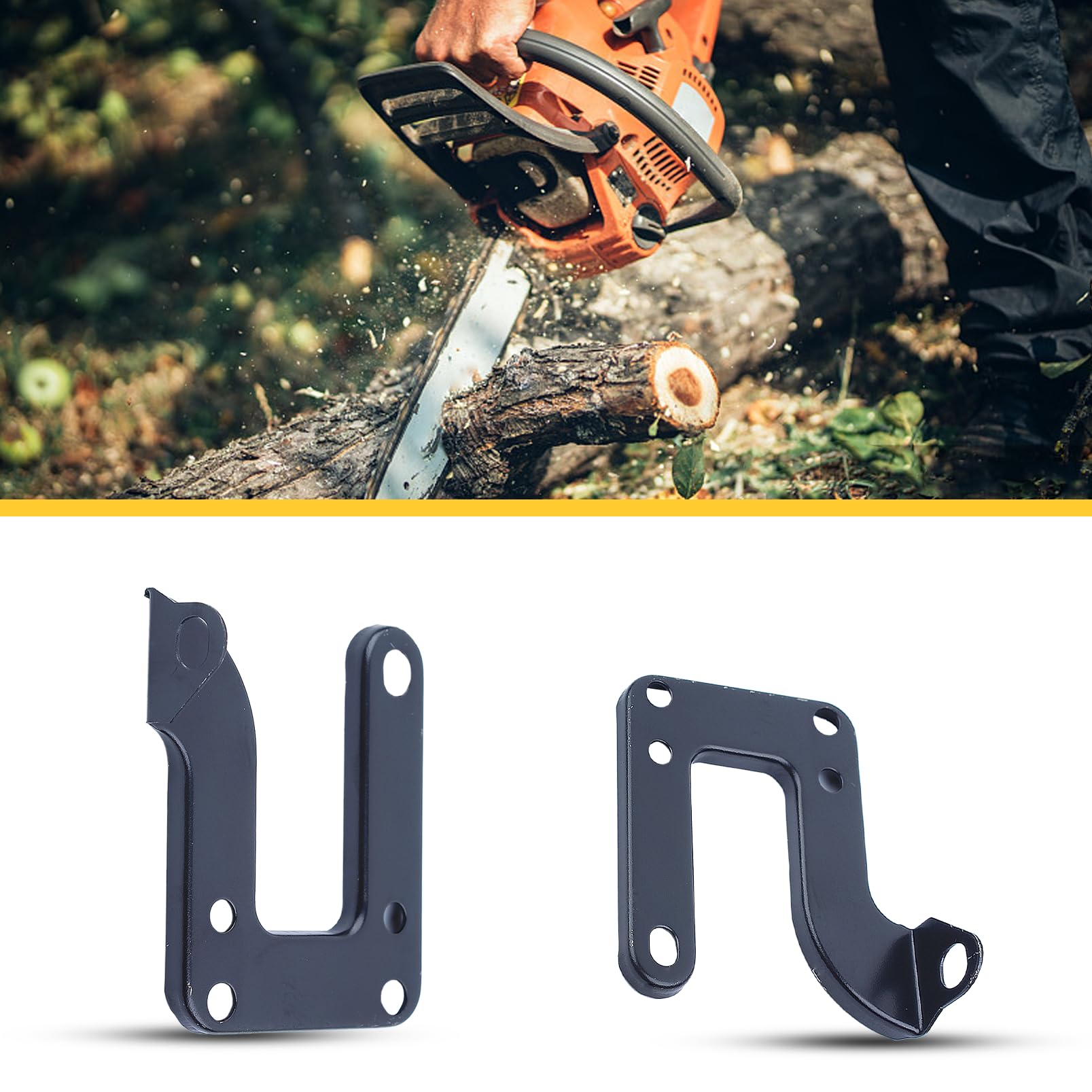 Husqvarna 268 61 272 272XP 272K Chainsaw Muffler Bracket Support 503535901 - Durable Replacement Part for Outdoor Power Equipment Maintenance & Repair
