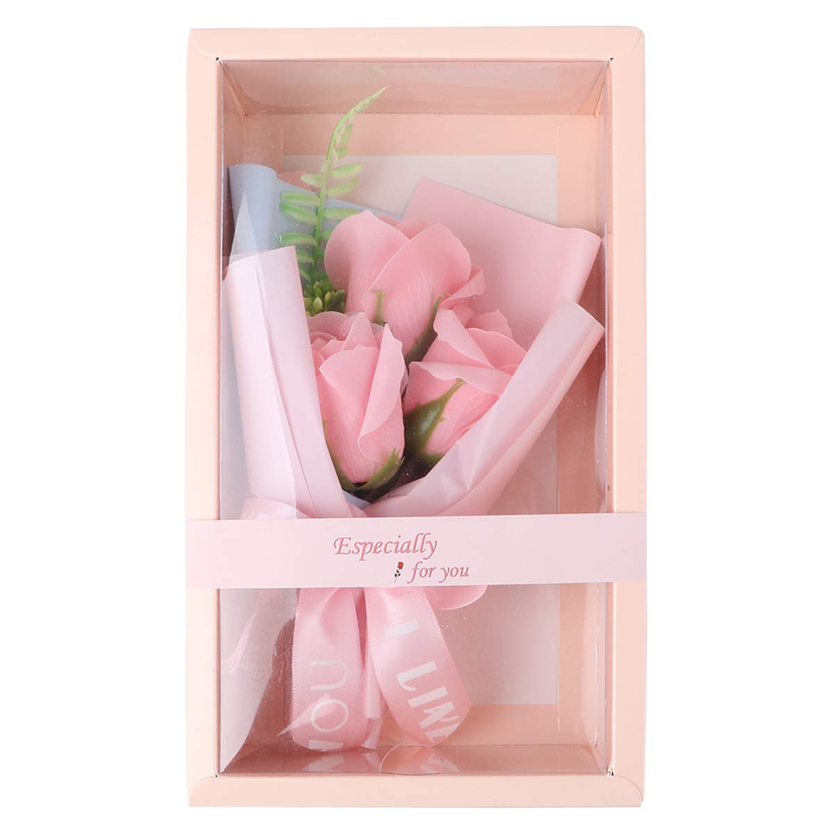 VALICLUD Artificial Soap Rose Bouquet Gift Set - 12 Realistic Simulation Roses in Elegant Gift Box for Valentine's Day, Anniversary, Wedding, Bridal Shower & Home Decor