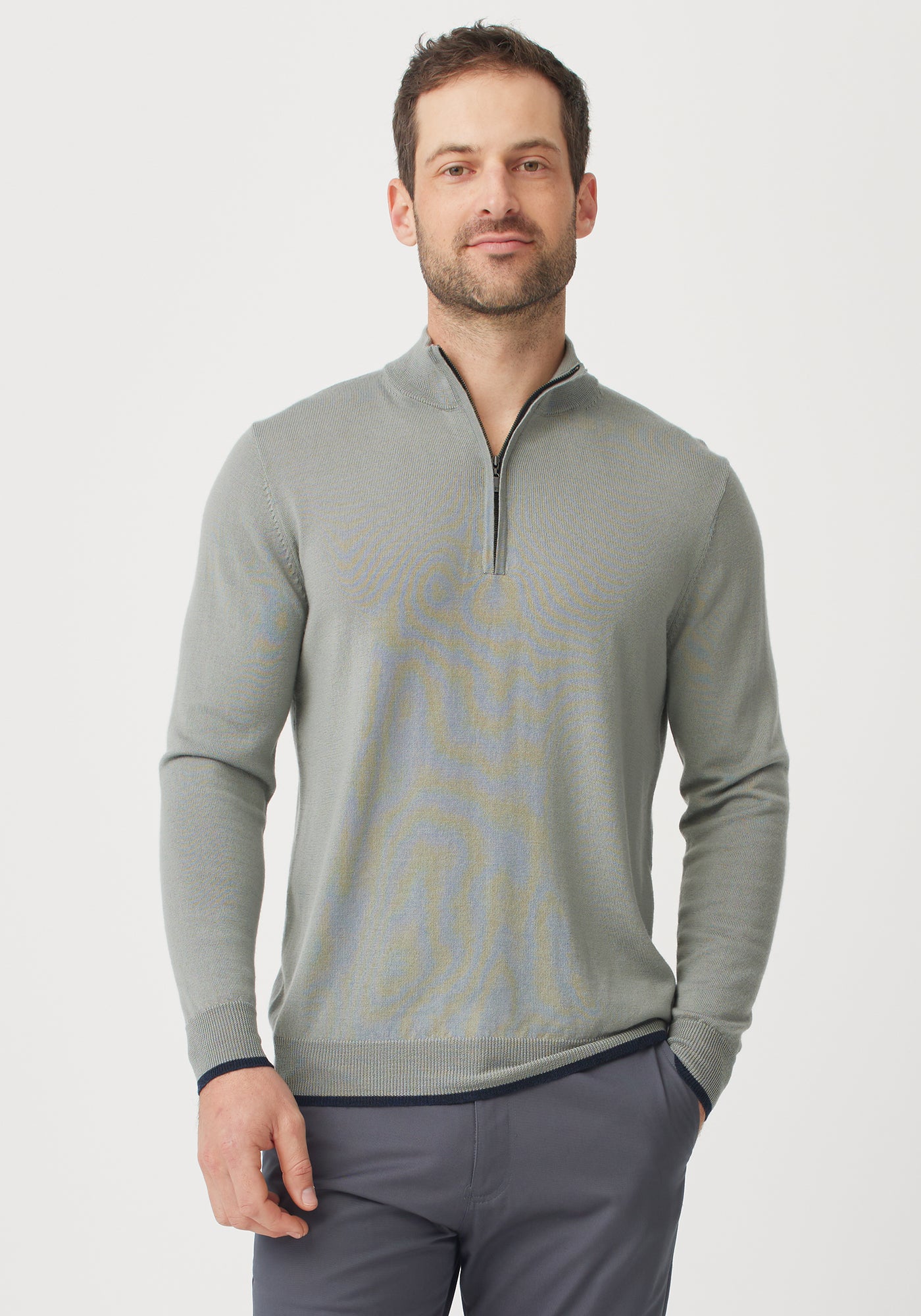 Men's Bay Half Zip Fleece Pullover - Soft & Warm Winter Layering for Outdoor Activities | Hiking, Camping, Casual Wear