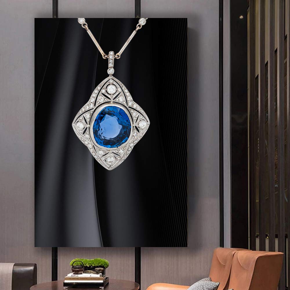 Wall26 Canvas Wall Art - Elegant Jewelry Giclee Painting for Bedroom, Living Room, House Decoration, Home Art - 24x36 inches - Perfect for Modern and Contemporary Interiors