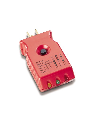 Gardner Bender GRT-800 Sure Wire Ground Tester - Professional Electrical Ground Resistance Tester for Home & Industrial Use | Perfect for Electricians, Contractors & DIY Projects