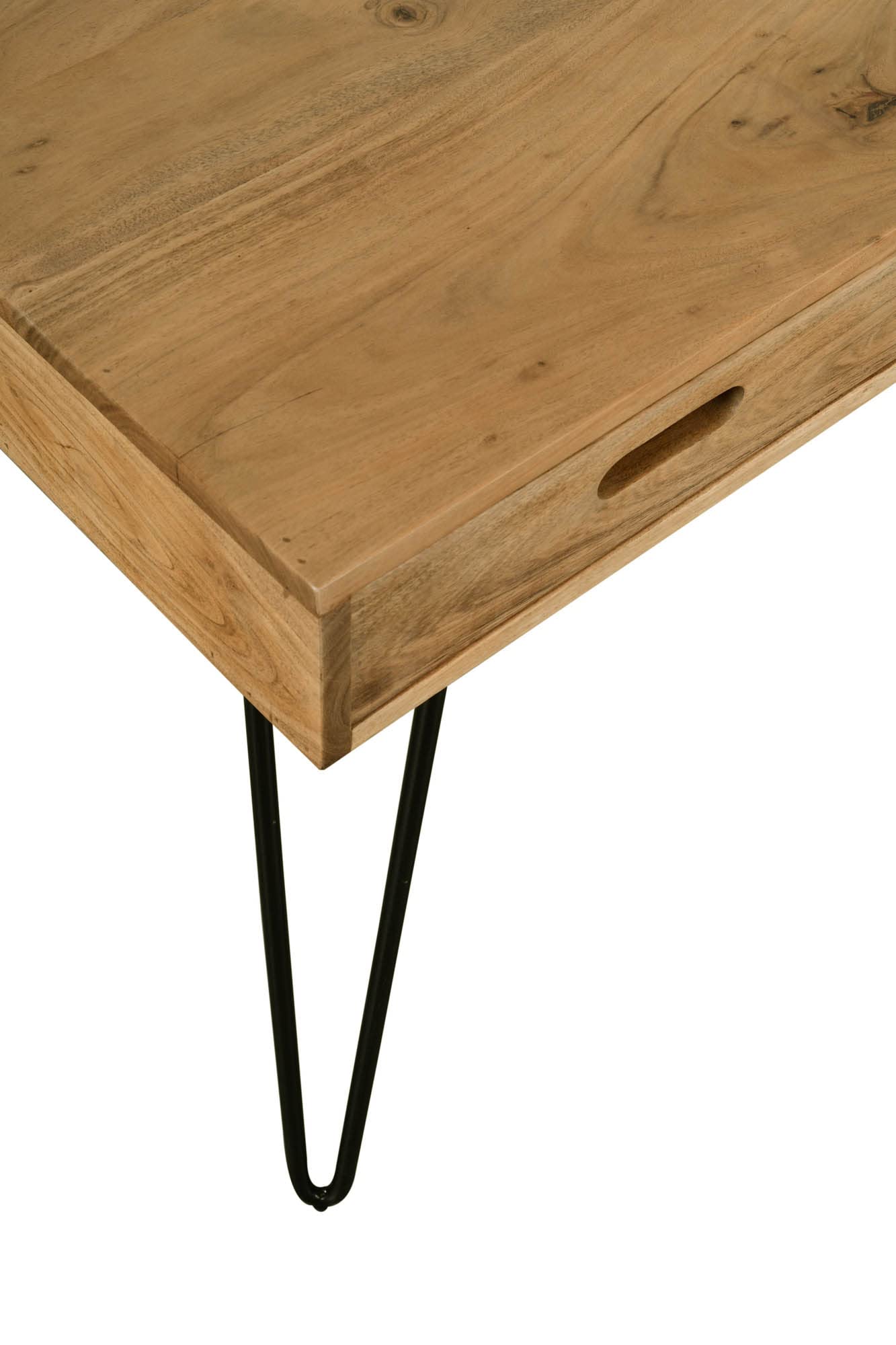 Rollins Solid Hardwood Modern Counter Dining Table with Storage - Stylish Kitchen Island & Breakfast Bar for Small Spaces, Perfect for Apartments and Open-Concept Homes