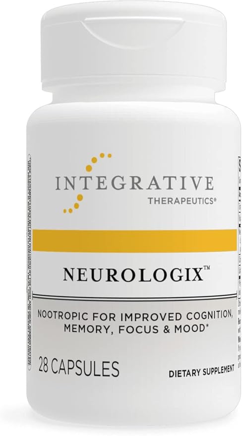 Integrative Therapeutics Neurologix - Premium Brain Health Supplement for Memory & Focus - Supports Cognitive Function for Students, Professionals & Seniors