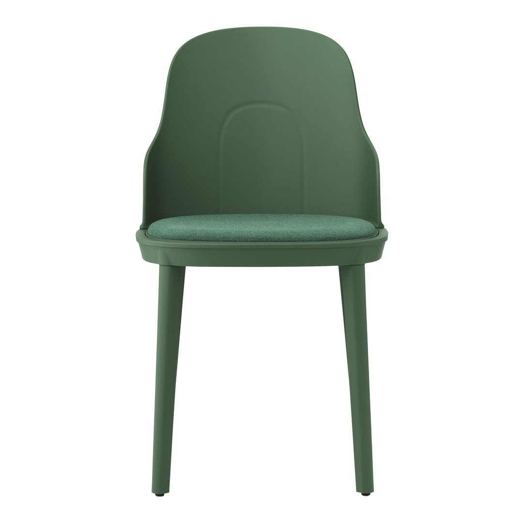 Allez Dining Chair - Upholstered Seat for Kitchen, Dining Room & Office - Comfortable Modern Chair for Home & Restaurant Use