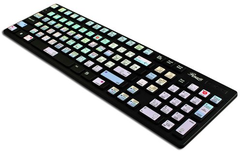 4Keyboard Studio ONE Galaxy Series Shortcut Keyboard Stickers - 12x12 Inch Size for Mac & PC - Perfect for Music Producers & Studio Work