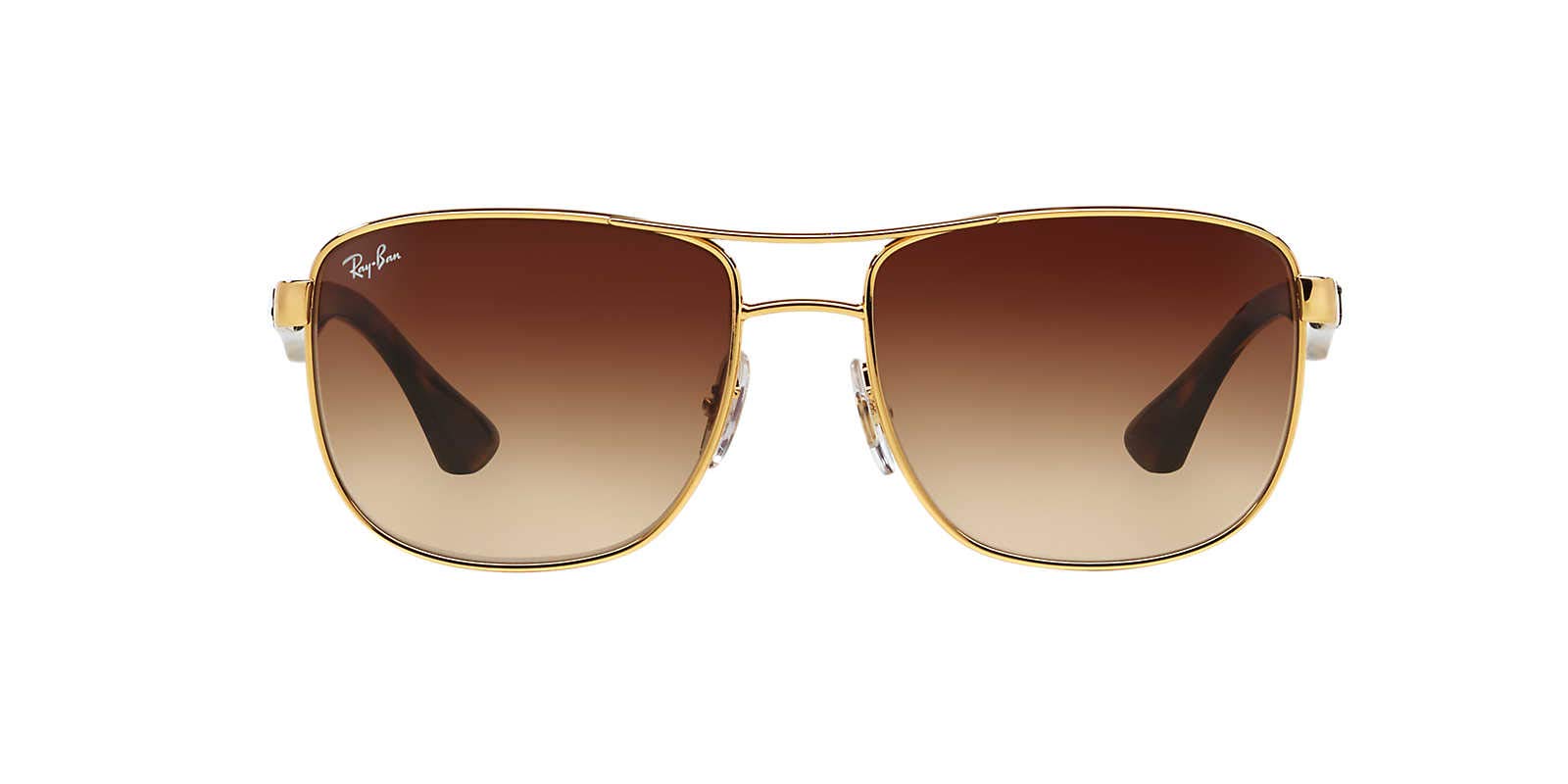 Ray-Ban RB3533 Square Sunglasses for Men & Women - Classic Aviator Style, UV Protection, Polarized Lenses - Perfect for Driving, Beach, and Outdoor Activities