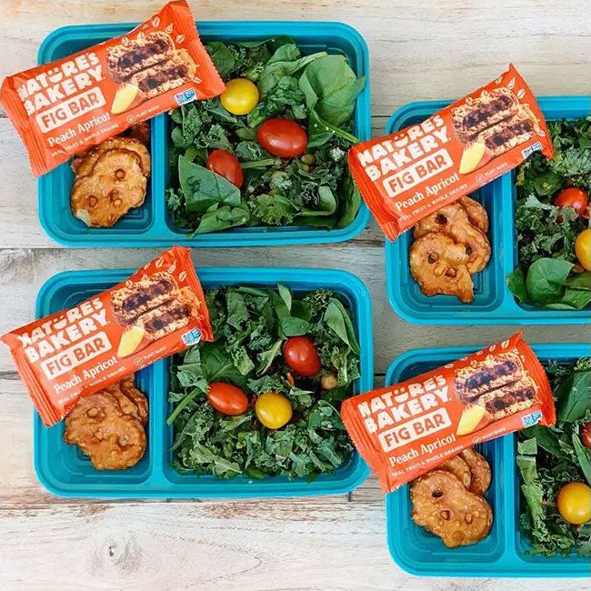 Nature's Bakery Whole Wheat Fig Bars - Healthy Snack Bars for Kids & Adults - On-the-Go Breakfast, Lunch Box, Hiking & Travel Snacks