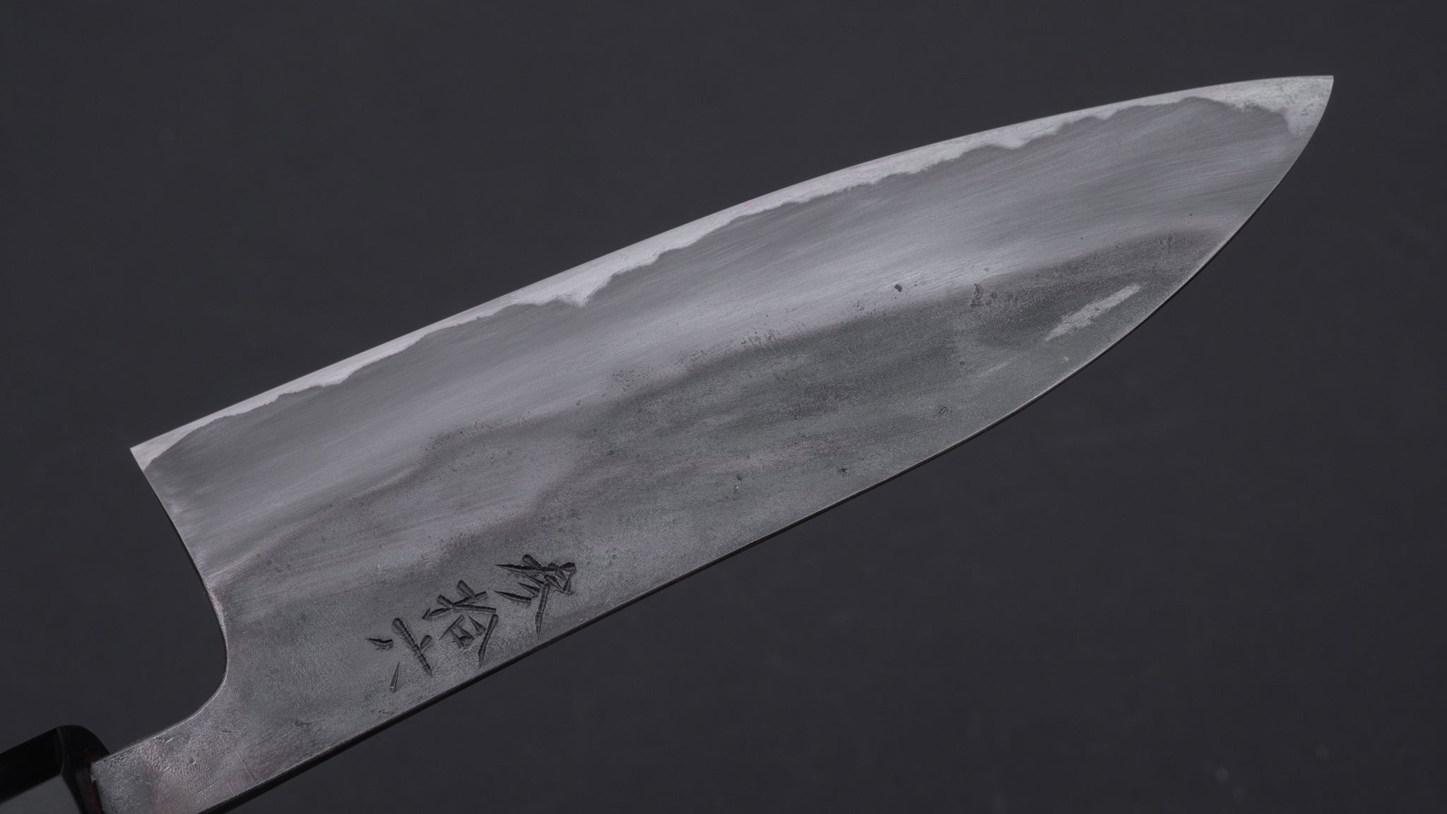 Jiro Tsuchime Wa Santoku 165mm Japanese Chef Knife with Taihei Tagayasan Handle - Perfect for Slicing, Dicing & Chopping Vegetables, Meat & Fish in Professional & Home Kitchens