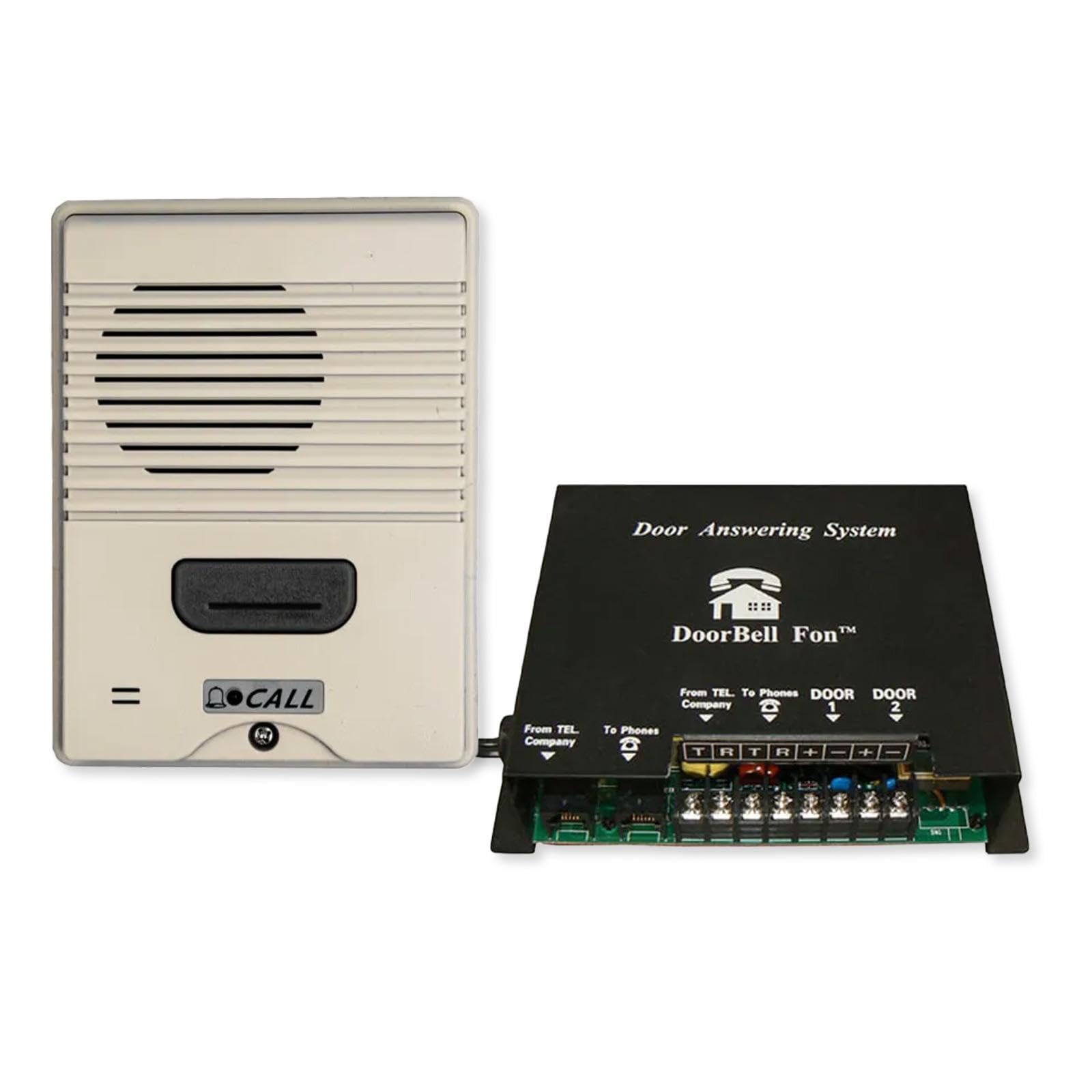 Smart Video Door Intercom System - Wireless Doorbell Camera with 2-Way Audio, Night Vision & Mobile App - Perfect for Home Security, Apartment Entry, and Office Access Control