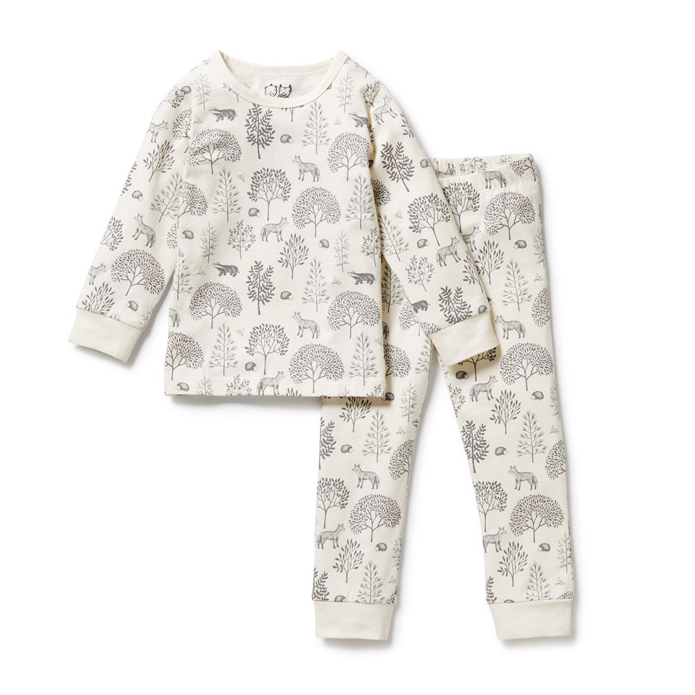 Organic Cotton Long Sleeve Pajama Set for Women - Soft & Comfortable Sleepwear - Perfect for Winter Nights, Lounging & Cozy Home Wear