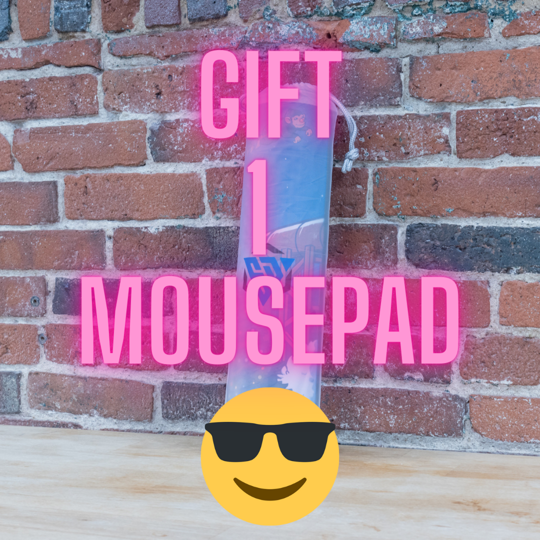 Limited Edition ASMR Divinity Content Creator Collaboration XL Mousepad - Perfect for Gaming, Streaming & Office Work
