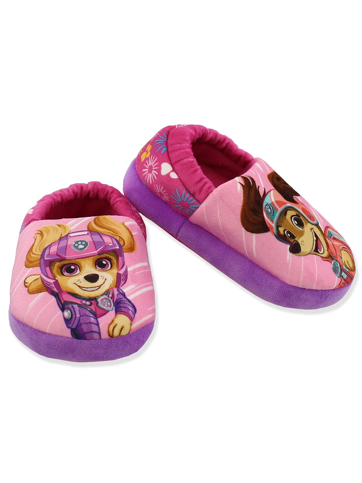 Paw Patrol Boys Girls Aline Slippers for Toddlers & Kids - Soft & Comfortable House Shoes for Indoor Play, Bedtime & Relaxation
