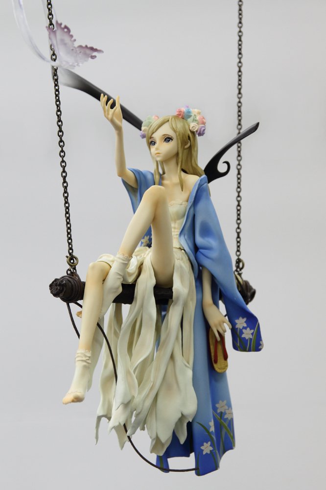 Torikago no Shoujo PVC Statue - Questioners Birdcage Girl Anime Figure 15cm, Perfect for Anime Collectors & Home Decor Display