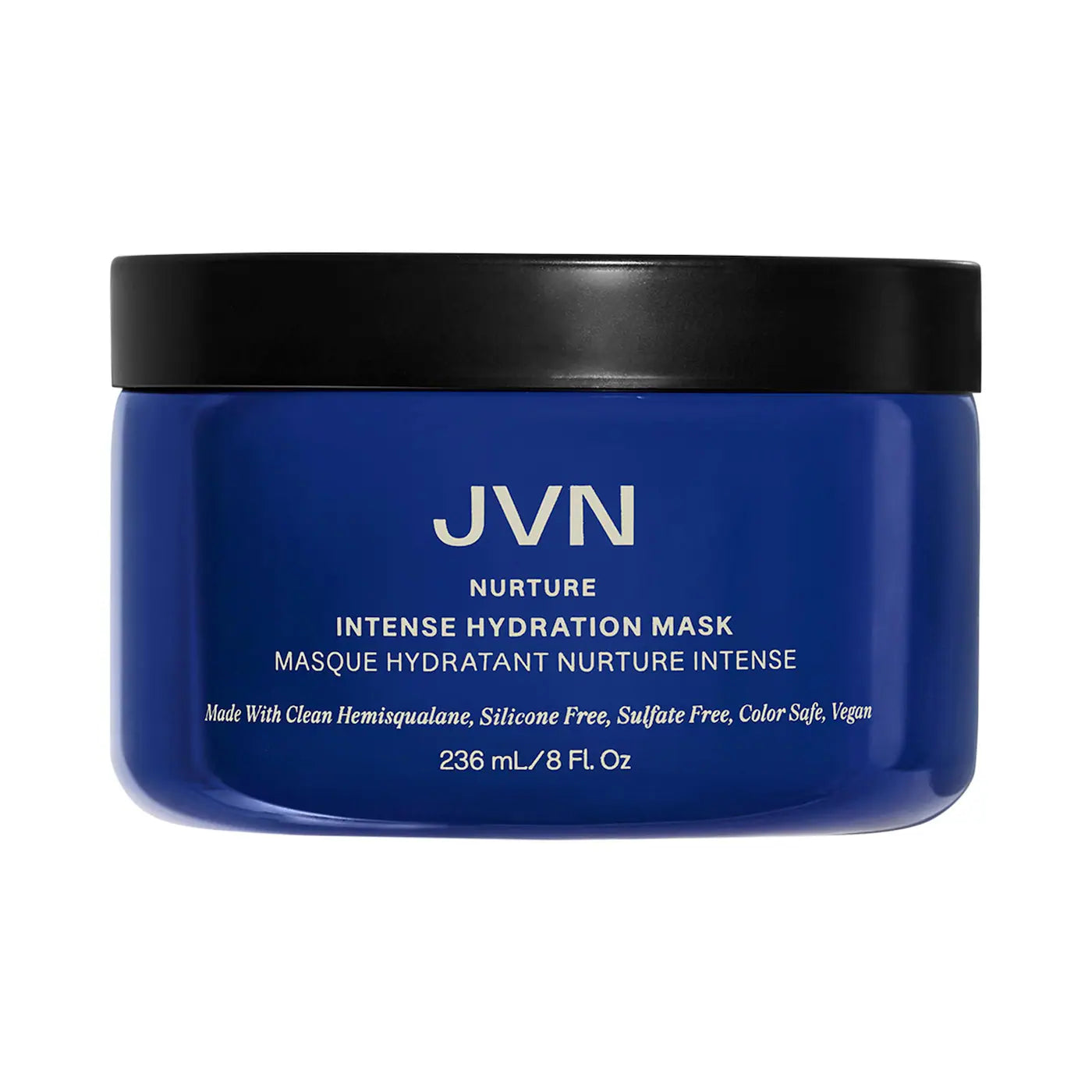 JVN Nurture Intense Hydration Hair Mask 8oz - Deep Conditioning Treatment for Dry, Damaged Hair - Salon Quality Hair Care for Soft, Shiny Locks - Perfect for Home Hair Spa Days