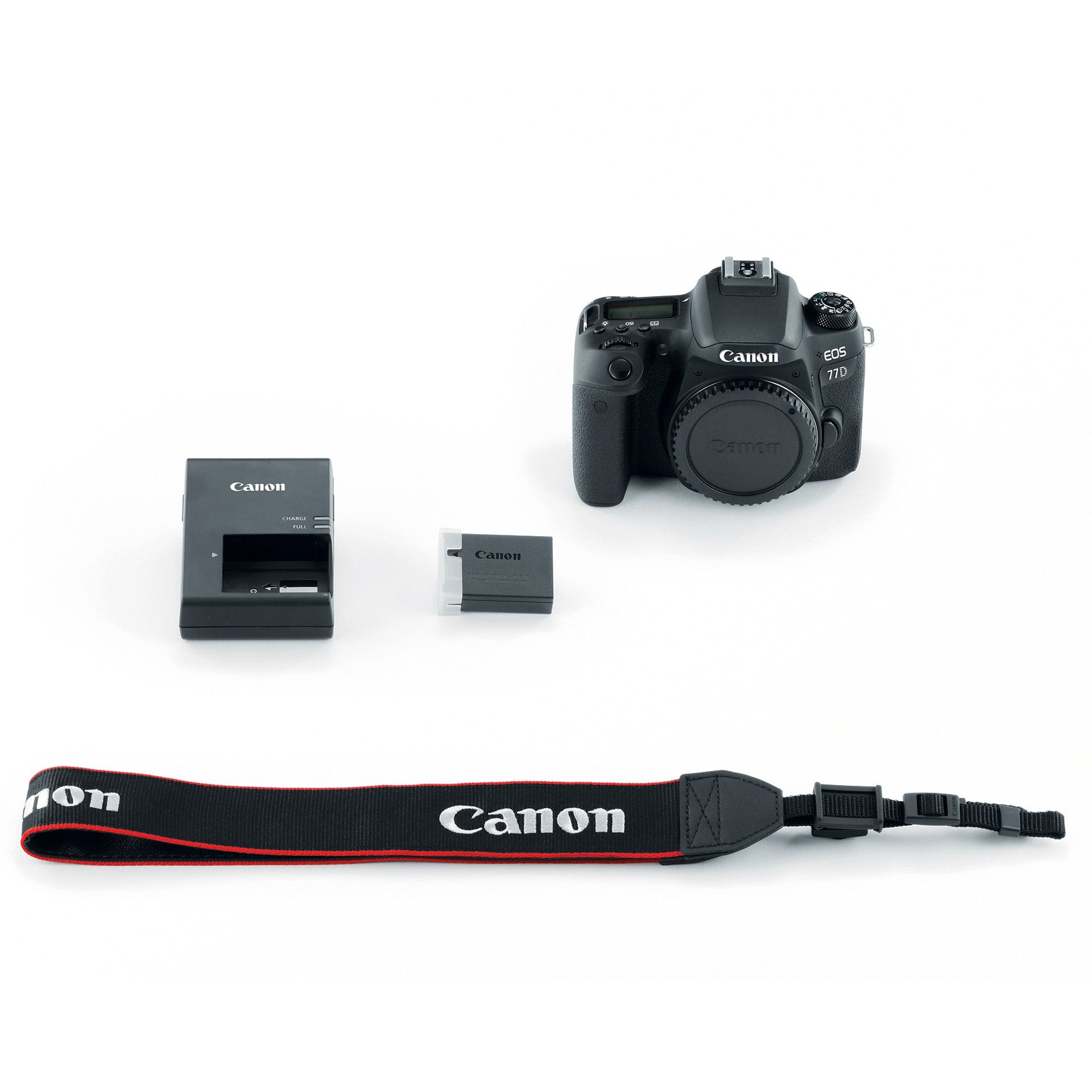 Canon EOS 77D DSLR Camera Body Only - 24.2MP APS-C Sensor, DIGIC 7 Image Processor, 45-Point AF System, Dual Pixel CMOS AF - Perfect for Portrait, Travel & Action Photography
