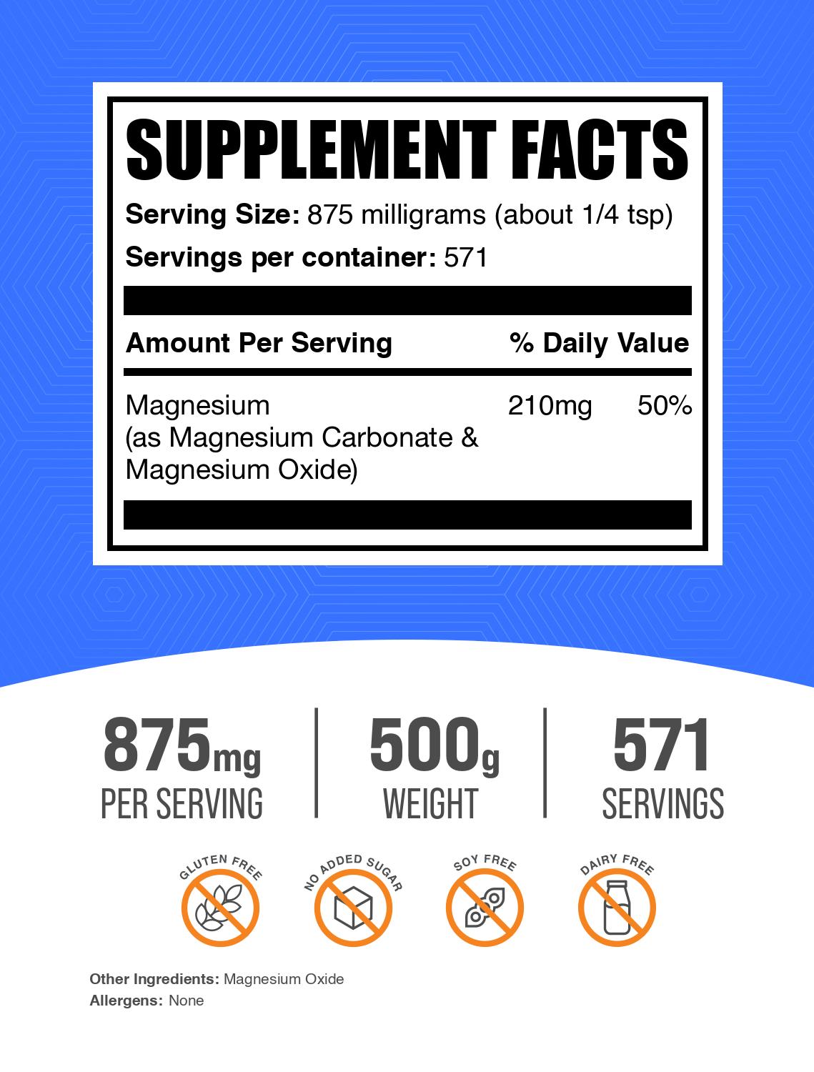 Premium Magnesium Carbonate Powder for Gymnastics & Weightlifting - Non-Toxic Chalk for Better Grip & Performance - Ideal for Rock Climbing, CrossFit & Strength Training