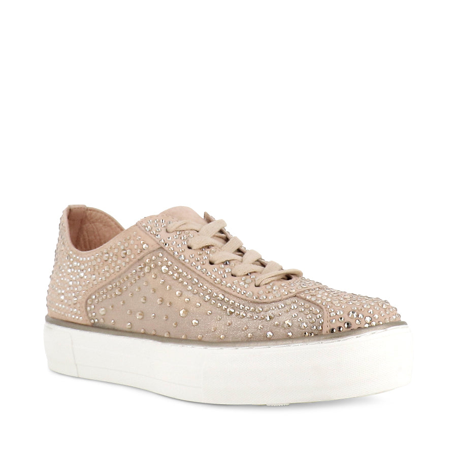 FLIP ECRU SUEDE MESH Sneakers - Women's Lightweight Comfortable Walking Shoes for Casual Wear, Gym & Outdoor Activities