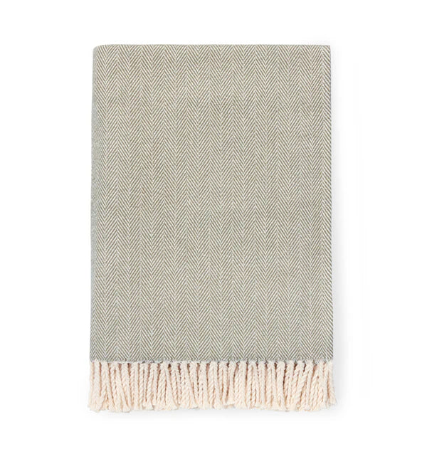 Luxury Sferra Celine Aqua Blue Cashmere Throw Blanket - Soft & Cozy Winter Shawl for Sofa, Bed & Travel - Perfect Gift for Home Decor & Cold Weather Comfort