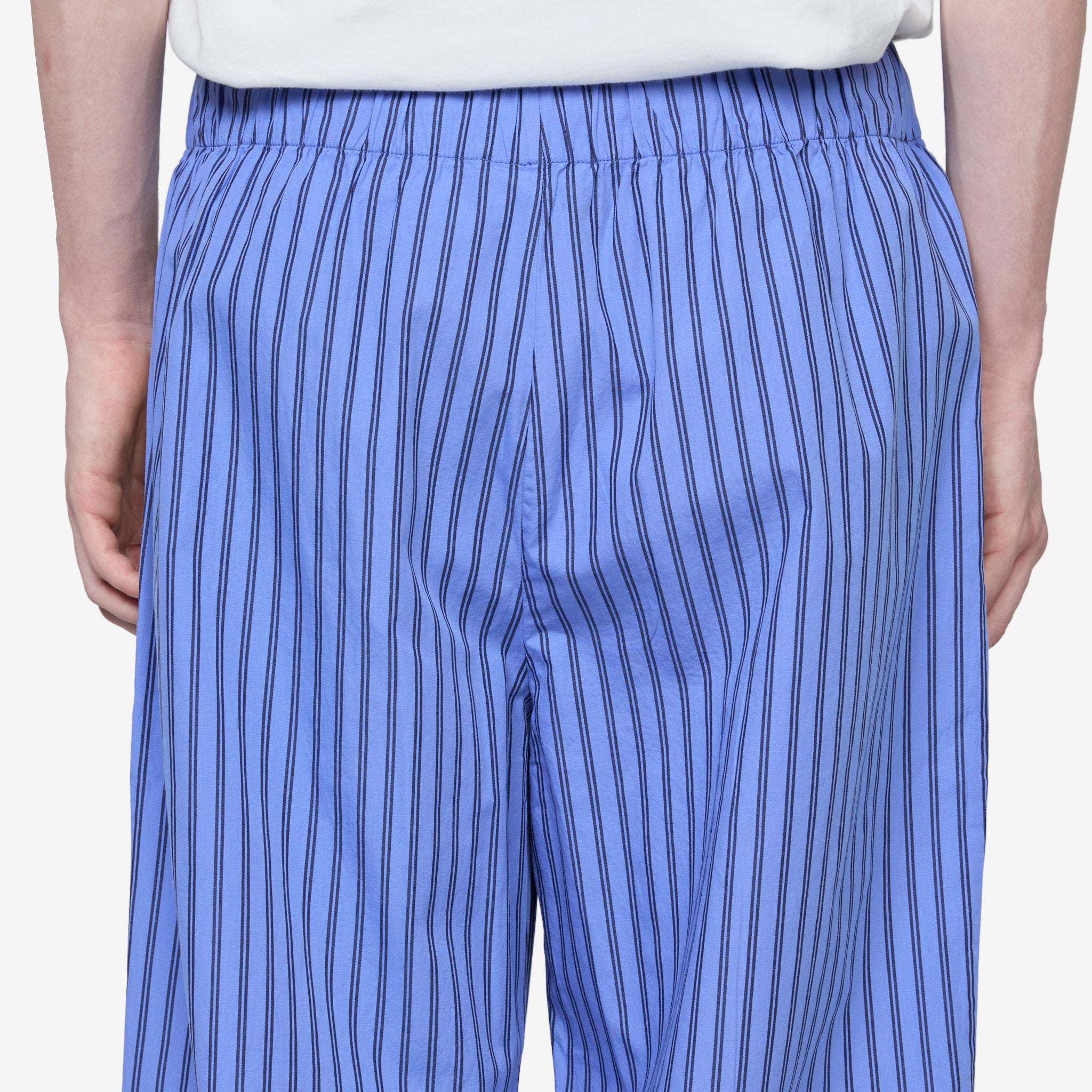 Soft Cotton Poplin Pajama Pants with Boro Stripes - Comfortable Sleepwear for Women & Men - Perfect for Lounging at Home or a Cozy Night's Sleep