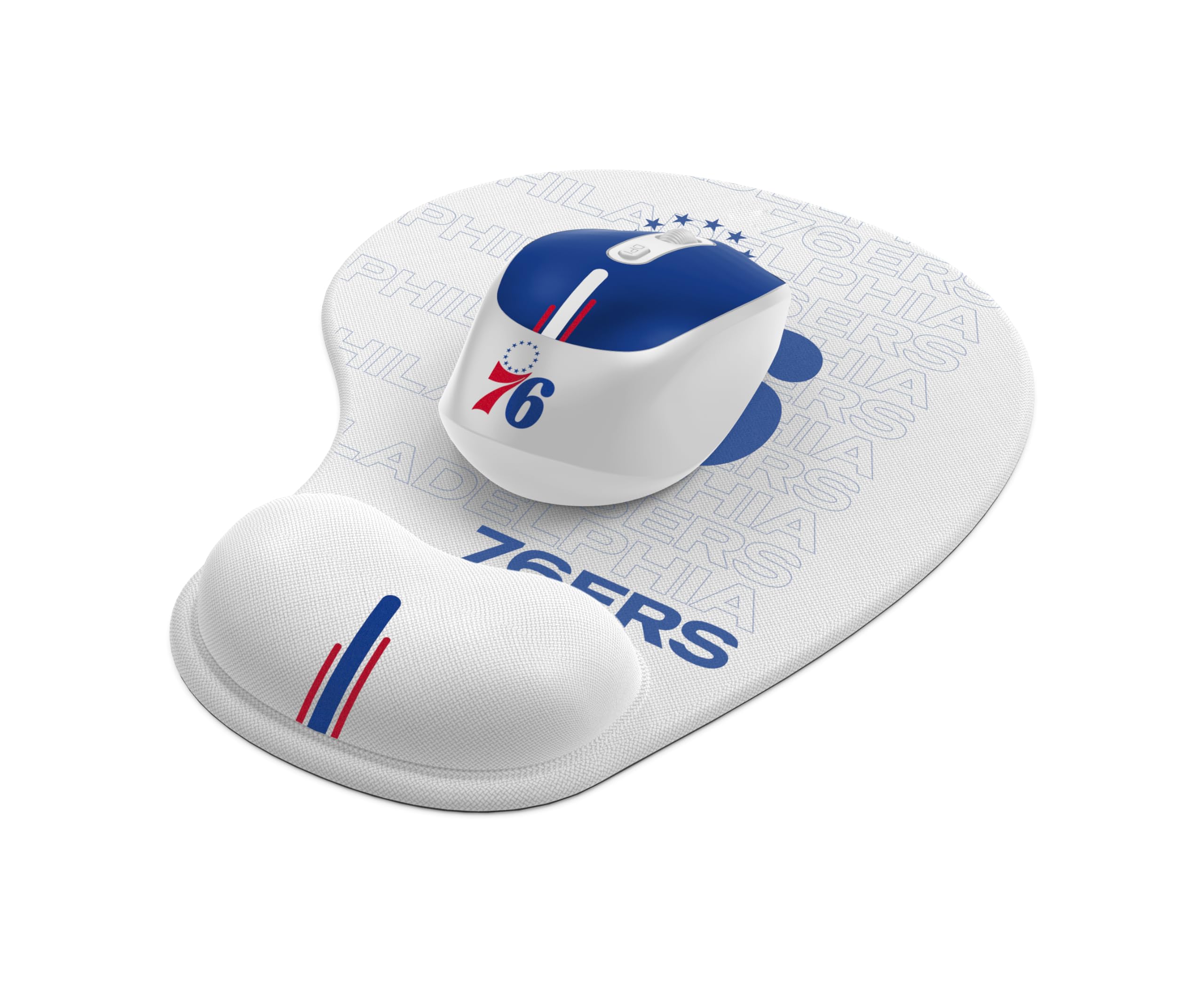 SOAR NBA Wireless Mouse with RGB Lighting & Gaming Mouse Pad - Ergonomic Design for PC, Laptop, Mac - Perfect for Basketball Fans, Gamers & Office Work