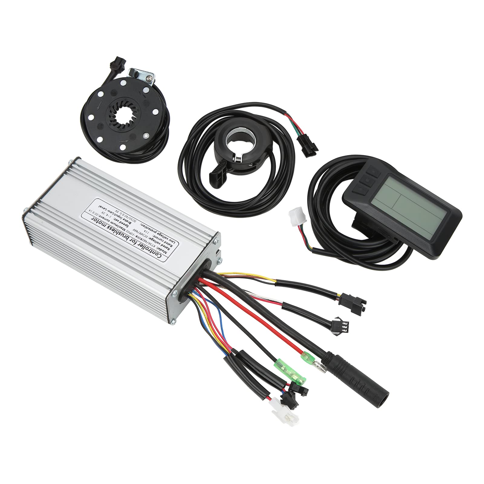 500W Electric Bike Conversion Kit with LCD7U Panel - High-Performance Motor Controller & Durable Metal Housing for Optimal Heat Dissipation | Perfect for Commuting, Off-Road Adventures & Eco-Friendly Transportation