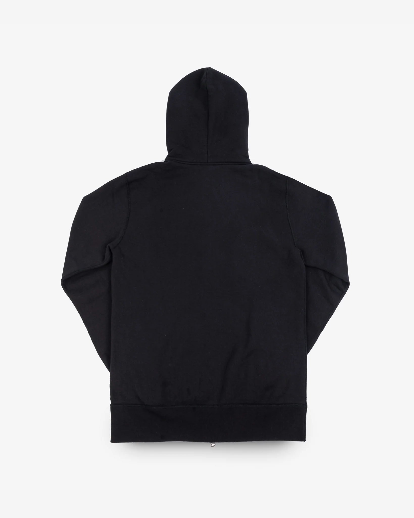 Iron Heart IHSW 10 BLK 14oz Ultra Heavyweight Loopwheel Cotton Zip Up Hoodie - Black | Premium Men's Streetwear for Winter & Outdoor Activities