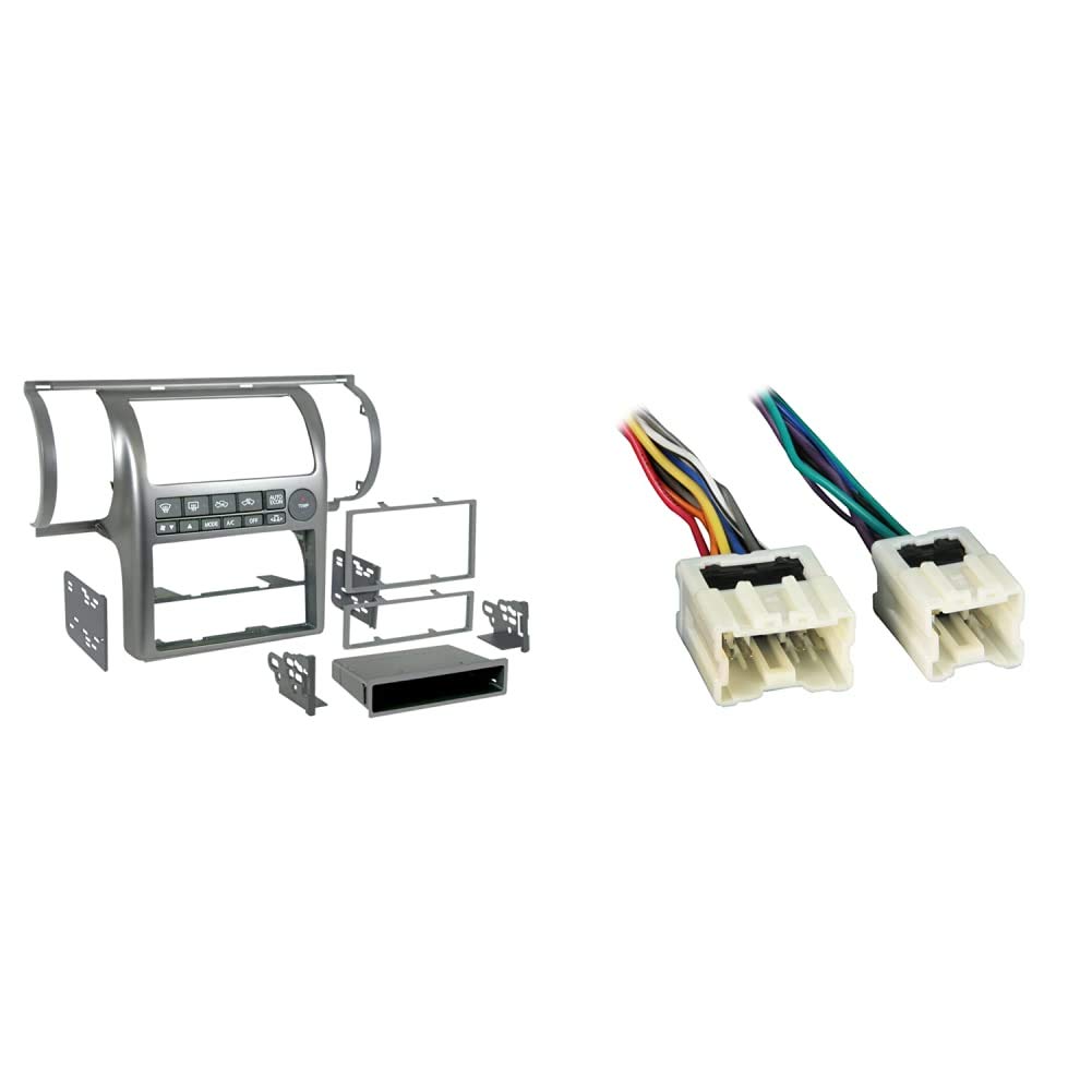 Metra Electronics Infiniti G35 2003-2004 Car Stereo Installation Kit with Wiring Harness - Perfect for Aftermarket Radio Upgrade in Your Infiniti G35 Coupe or Sedan
