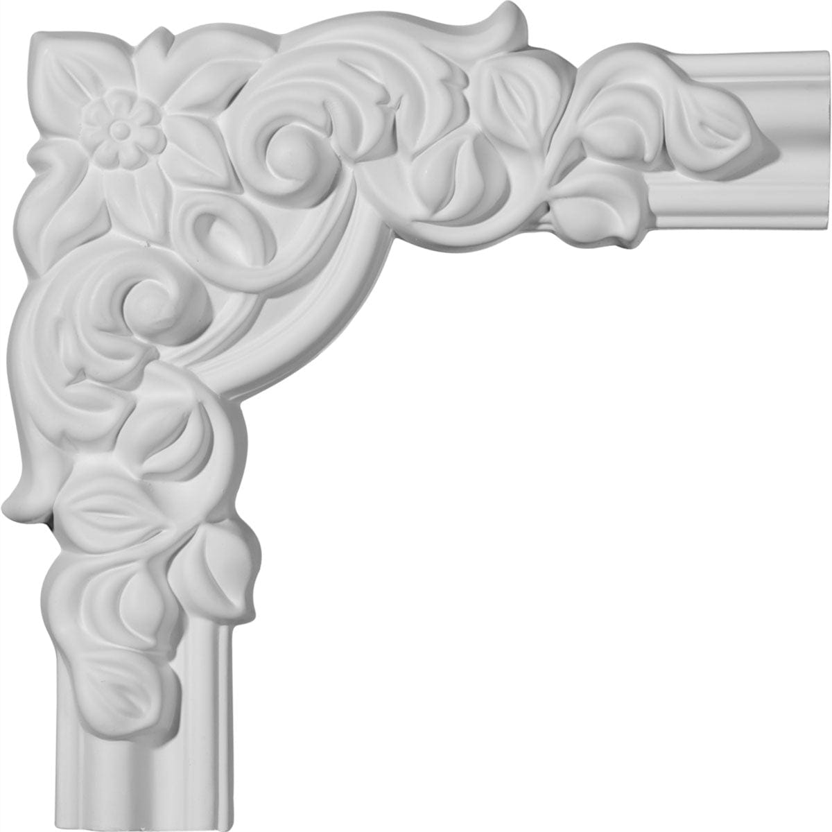 Seville Panel Moulding Corner 8W x 8H x 1 1/8P - Decorative Wood Trim for Home Improvement & DIY Projects - Perfect for Crown Molding, Wall Paneling, and Furniture Accents