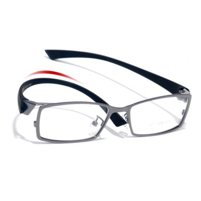 Bclear TR90 Alloy Frame Full Rim Eyeglasses for Men - Lightweight & Durable S1976 - Perfect for Work, Reading & Everyday Use