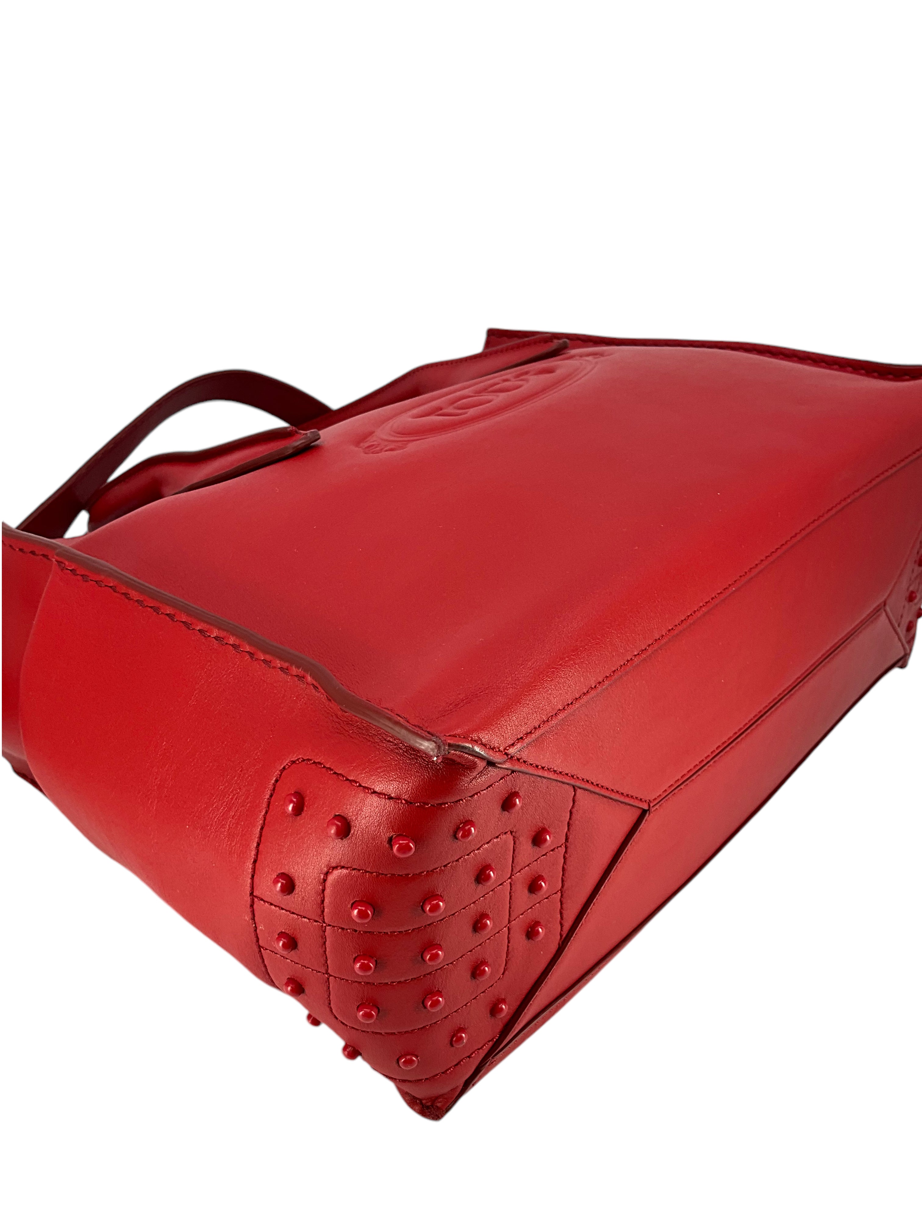 TOD'S Micro Alber Elbaz X Shopping Bag - Stylish Leather Crossbody Purse for Women | Perfect for Work, Travel & Everyday Use