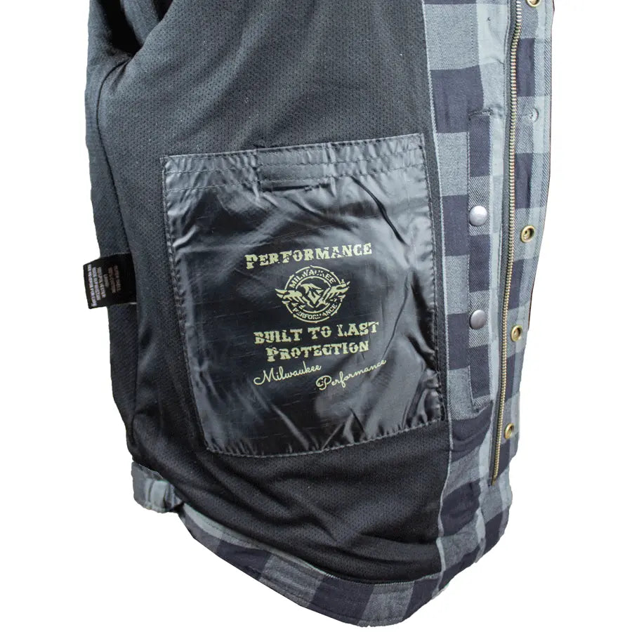 Men's Reinforced Plaid Riding Shirt - Durable Equestrian Shirt for Horseback Riding & Outdoor Activities - Perfect for Ranch Work, Trail Rides & Country Fashion