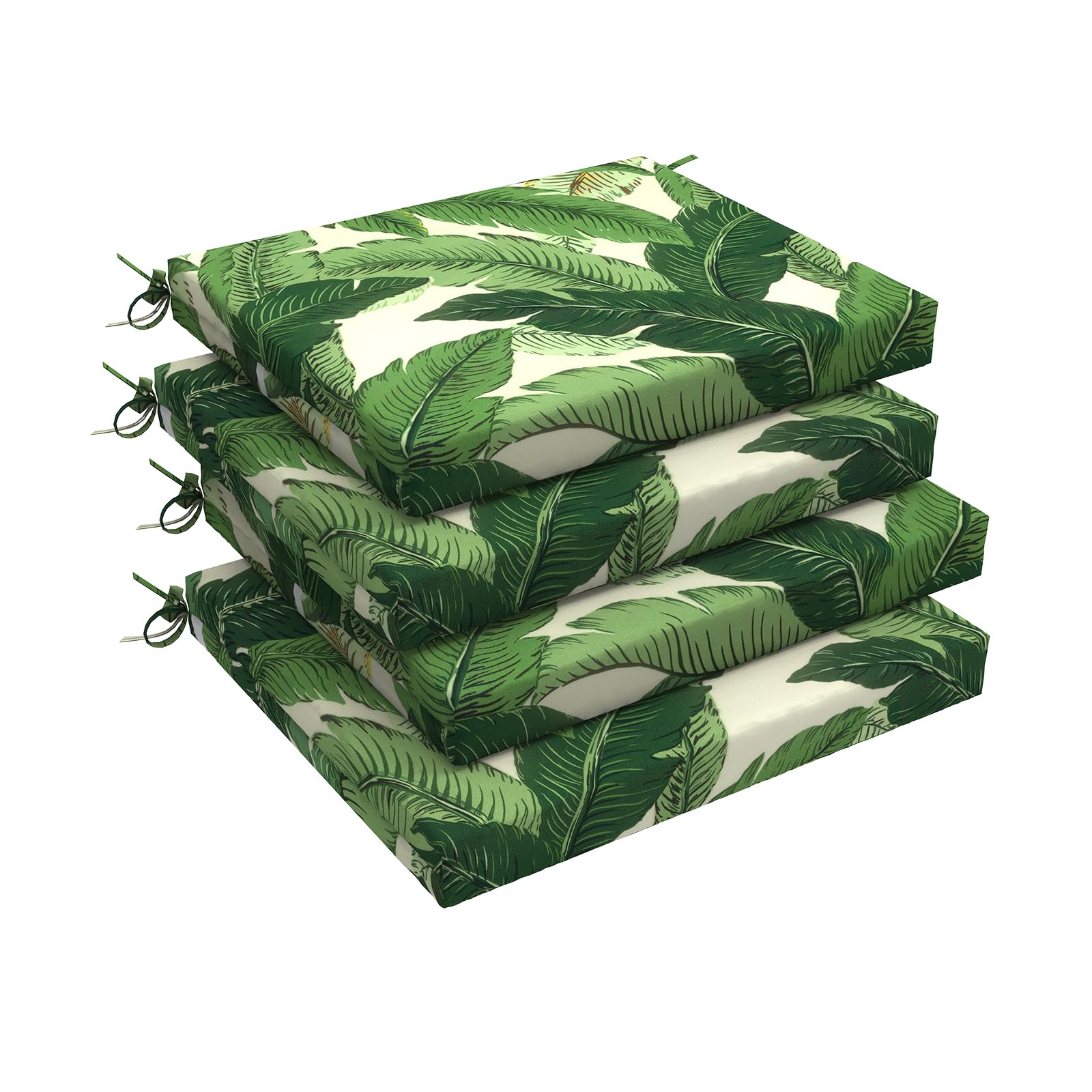 LTXIII Fade-Resistant Outdoor Chair Cushions Set of 4 - 18.5