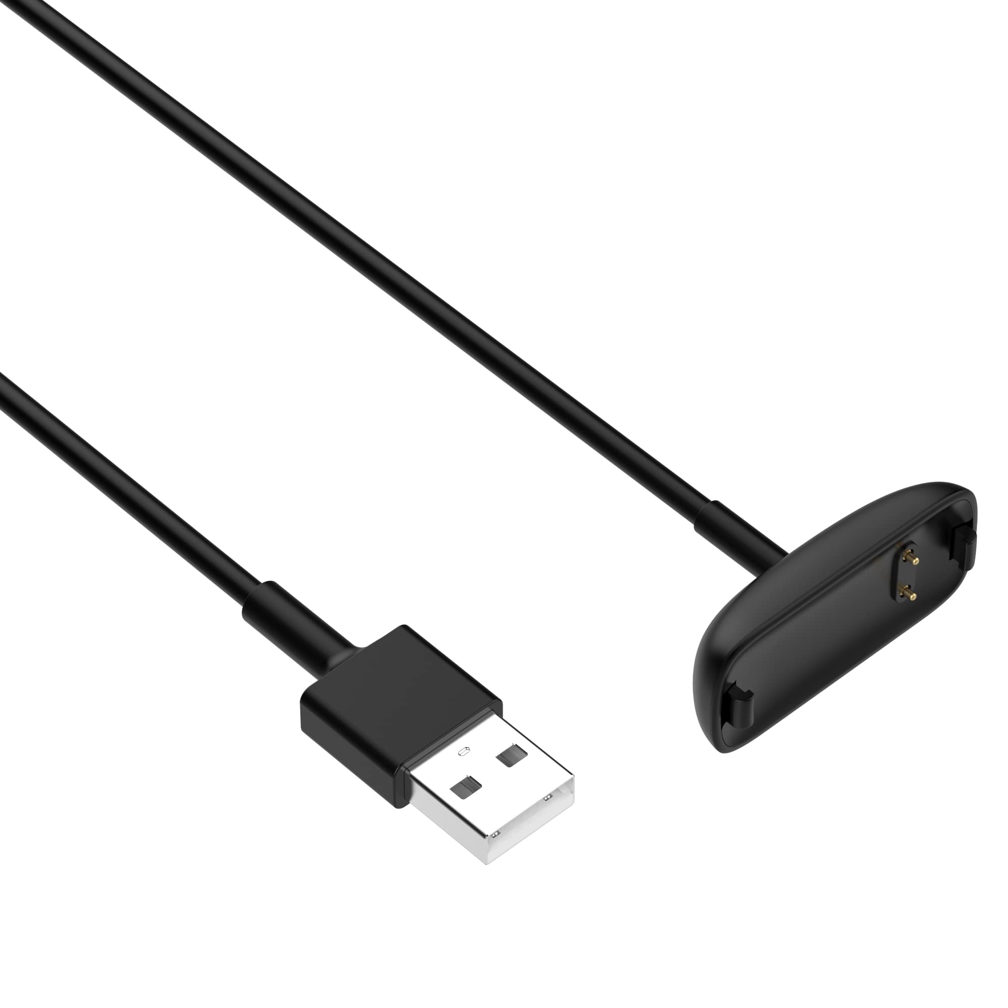 2-Pack USB Charger Cable for Fitbit Inspire 3 - 3.3ft Fast Charging Cord Dock - Compatible with Inspire 3 Fitness Tracker - Perfect for Home, Office & Travel Charging