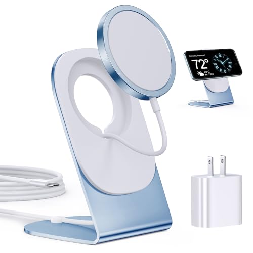 Blue Mag-safe Charger
