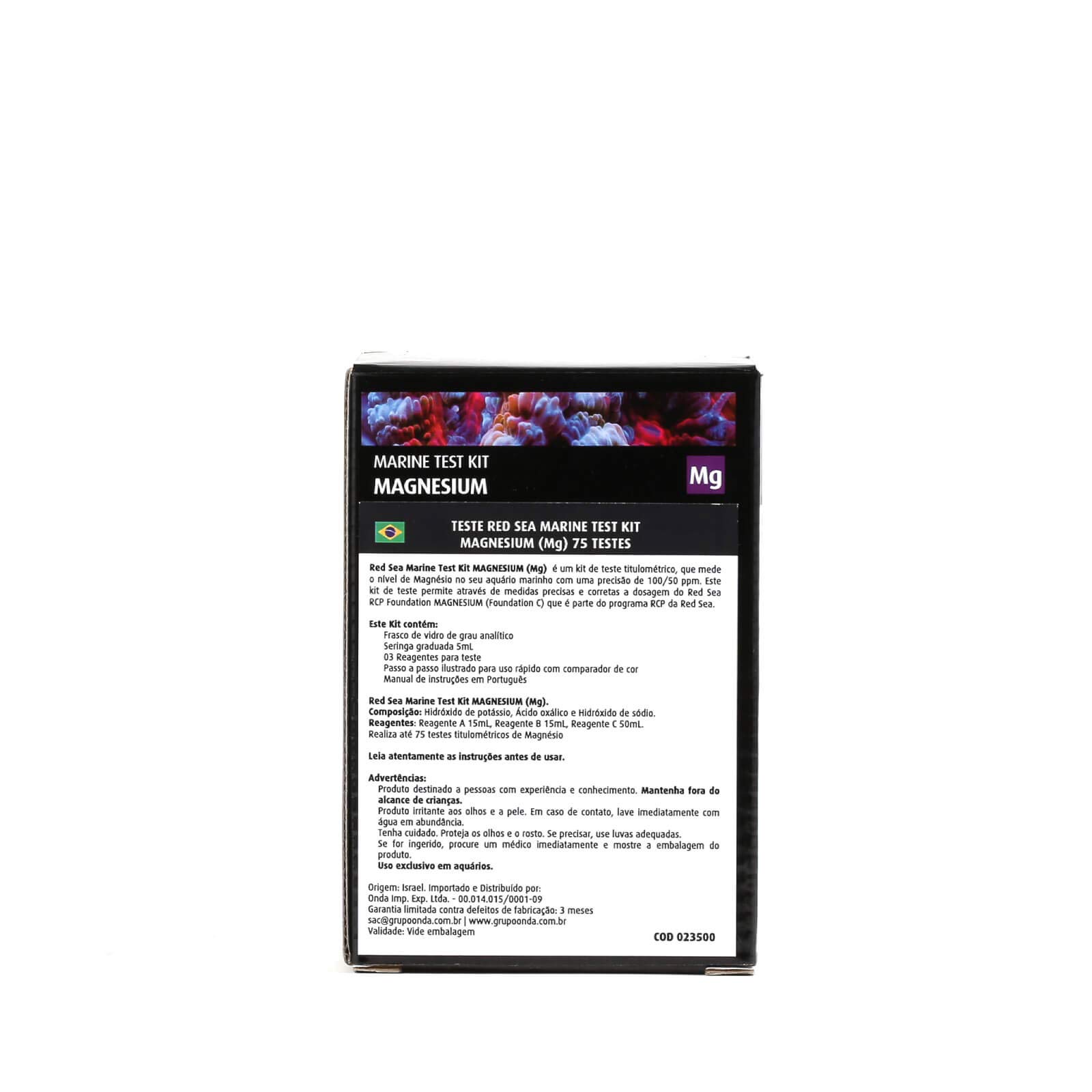 Red Sea Marine Magnesium Test Kit – Accurate Water Testing for Saltwater Aquariums & Reef Tanks