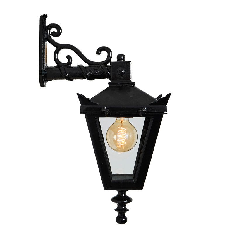 Alphington 1Lt Outdoor Wall Lamp - Cast Iron Black Finish - Weatherproof Exterior Light for Porch, Patio & Garden - Perfect for Home & Commercial Outdoor Lighting