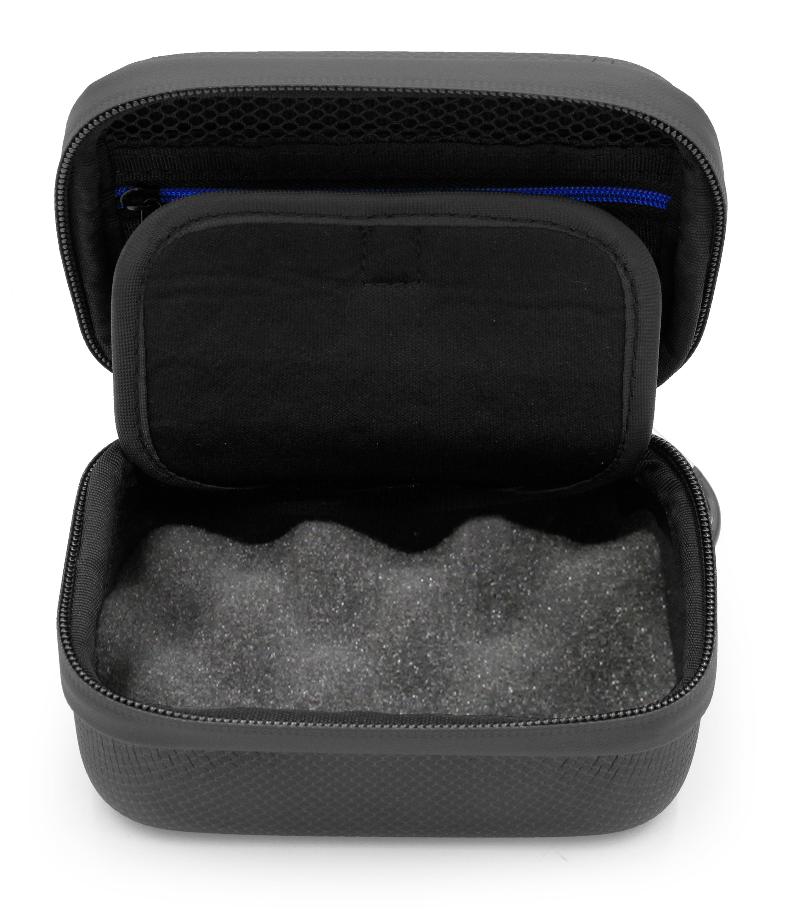 CASEMATIX Protective Carry Case for Blue Tees Golf Ringer & Accessories - Travel Storage Case for Smart Magnetic GPS Handheld Range Finder | Perfect for Golf Course, Travel & Outdoor Sports