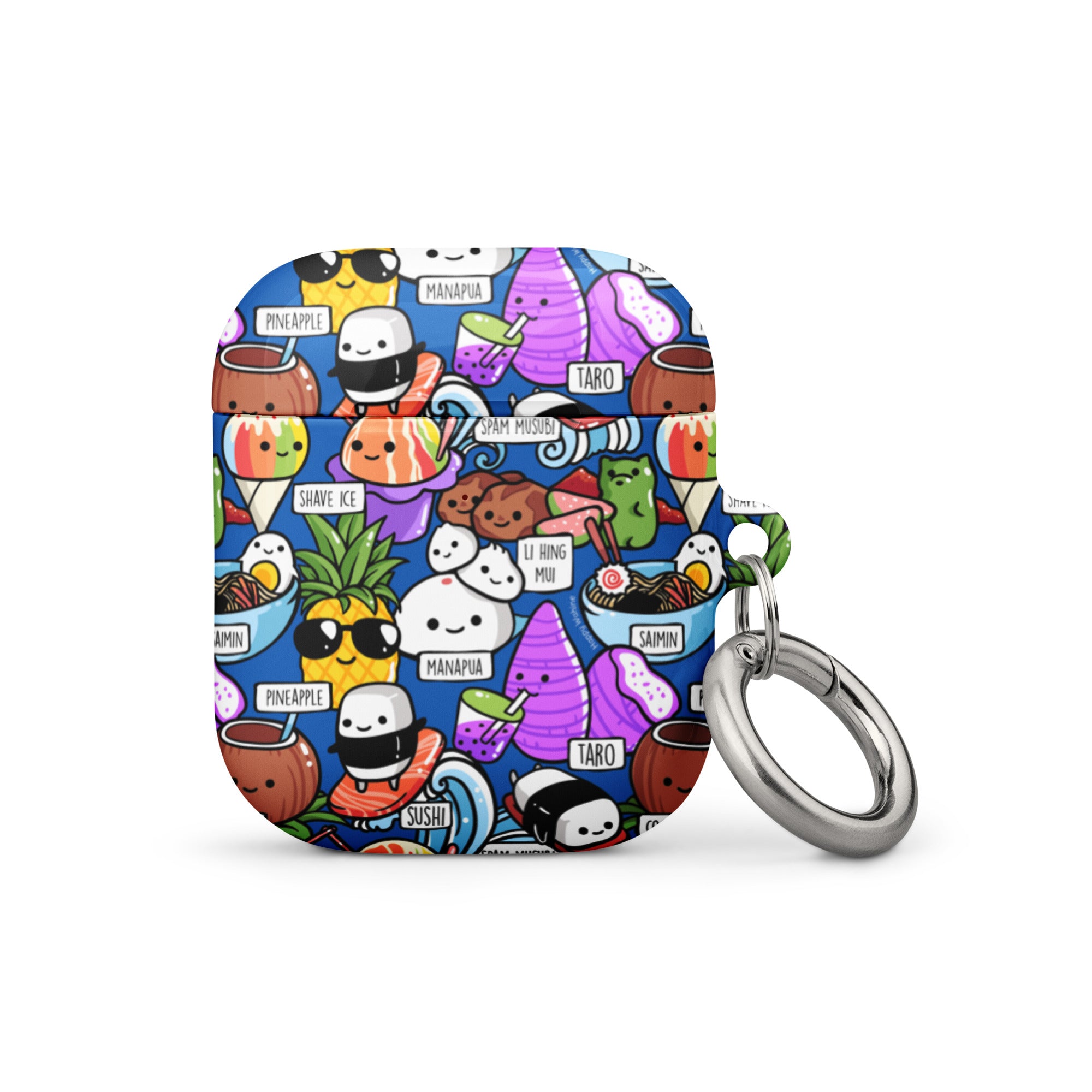 Premium AirPods Case Cover - Craving Hawaii Blue - Shockproof & Scratch-Resistant Protection for AirPods 1/2/3/Pro - Perfect for Travel, Workout & Daily Use