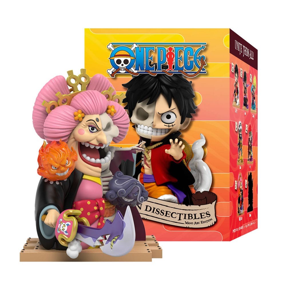 Freeny's Hidden Dissectibles One Piece Wano Arc Edition - Anime Collectible Figures for Display & Gifts | Perfect for Anime Fans, Home Decor, and Themed Parties