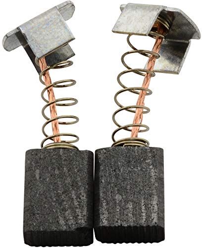 Ryobi Grinder SG1155 Carbon Brushes CA-07-72357 (0.19x0.31x0.39 Inch) - Replacement Motor Brushes for Power Tools - Perfect for Woodworking, Metal Grinding & DIY Projects