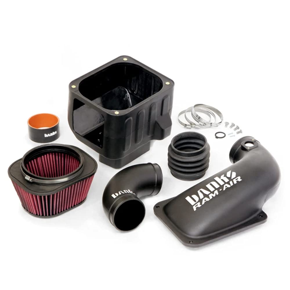 Banks 42230 Performance Cold Air Intake System - High Flow Air Filter for Increased Horsepower & Fuel Efficiency - Perfect for Off-Roading, Racing & Daily Driving