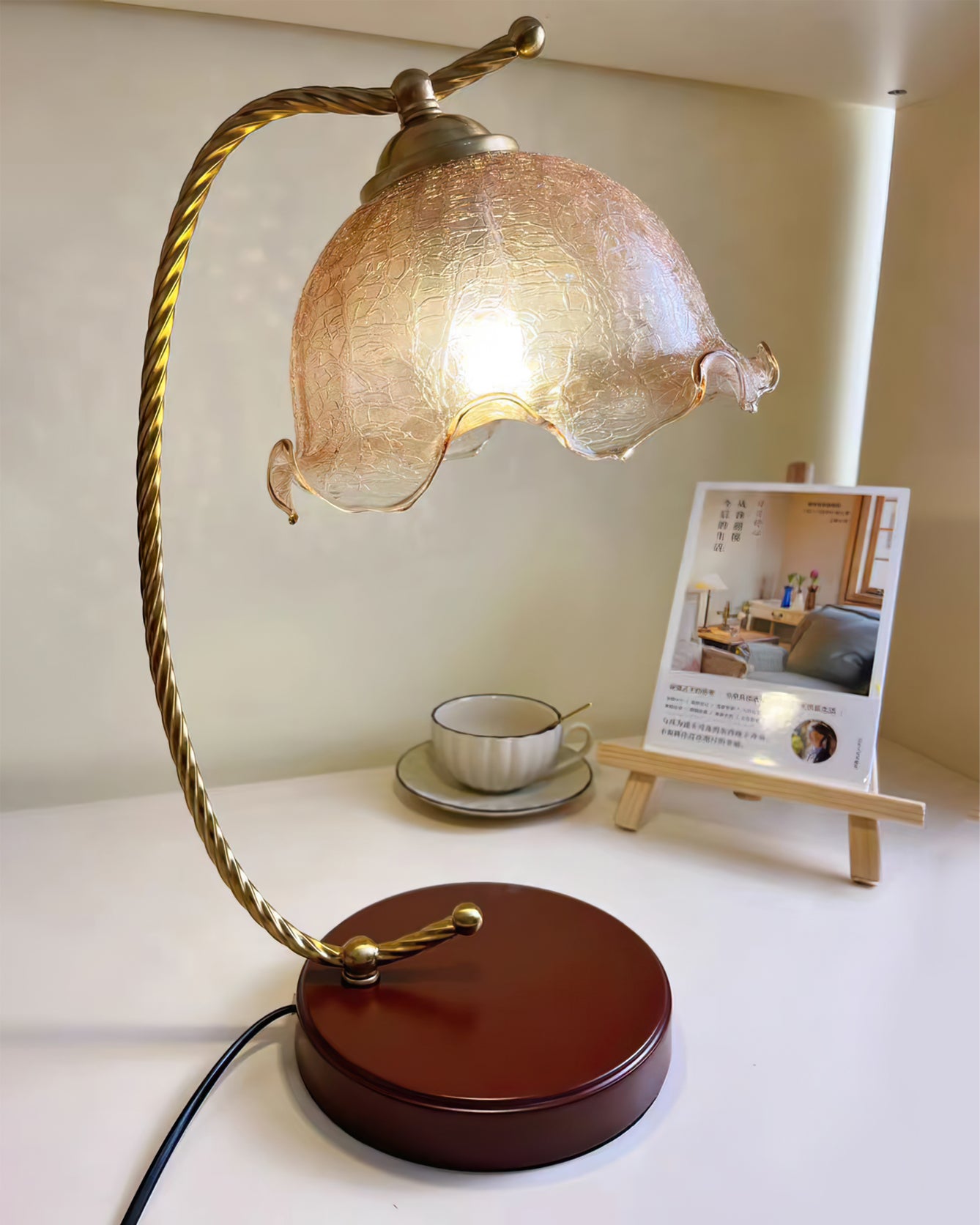 Modern Dotty Table Lamp - Stylish LED Nightstand Light for Bedroom, Living Room & Office - Perfect for Reading, Decor & Ambient Lighting